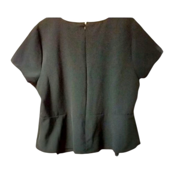 Lane Bryant Plus Size Black Dress Top - Picture 7 of 10